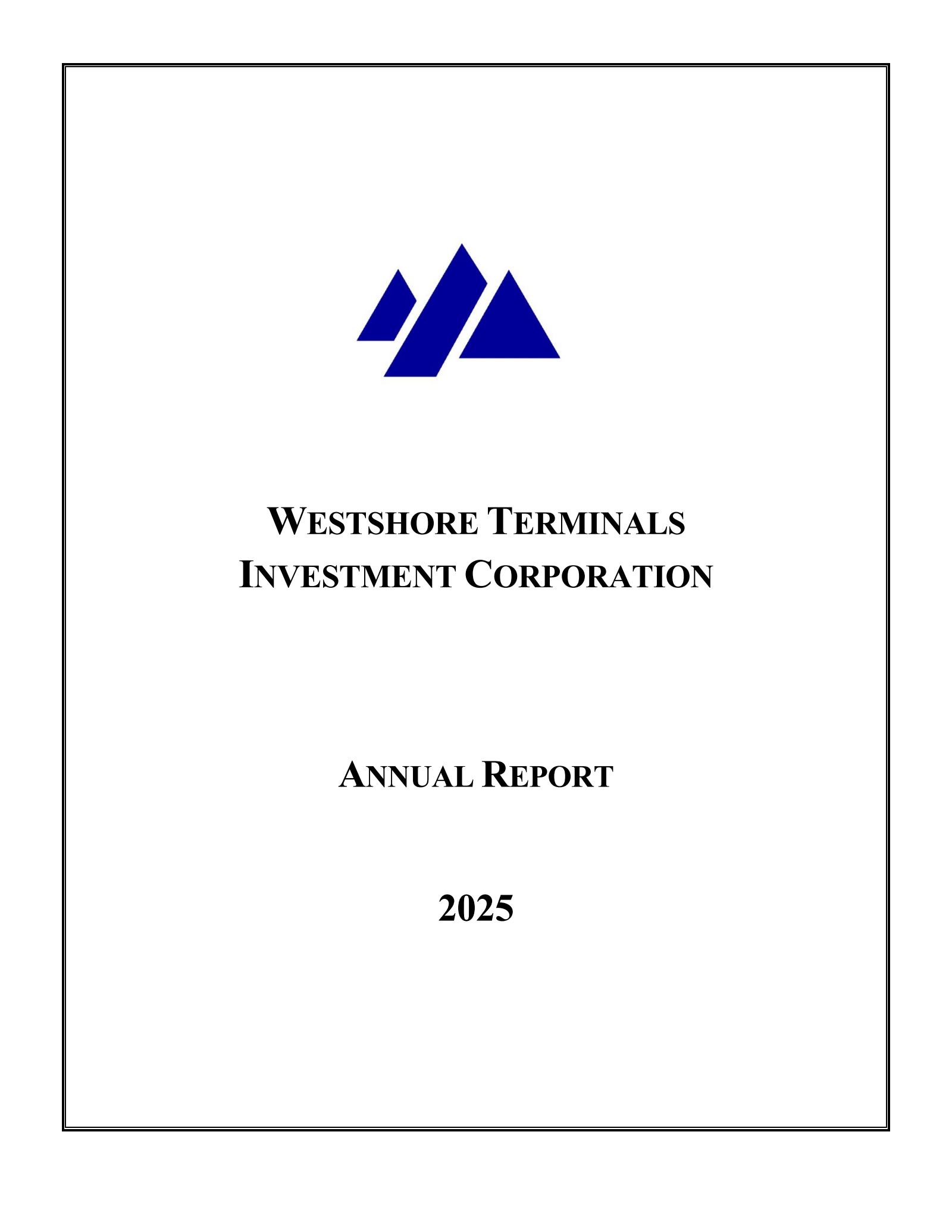 Westshore Terminals Investment's Q4 2025 Annual report