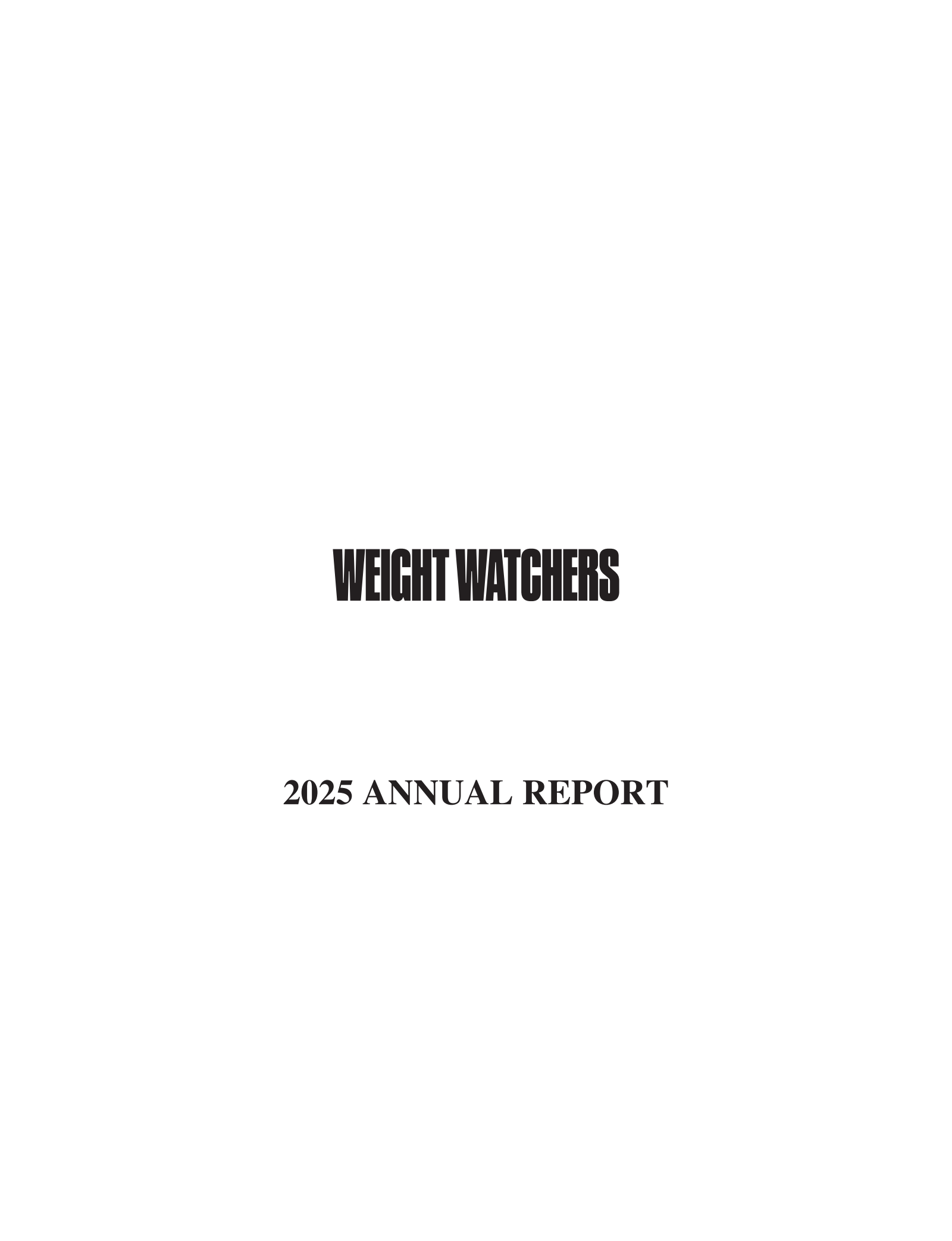 WW International's Q4 2025 Annual report