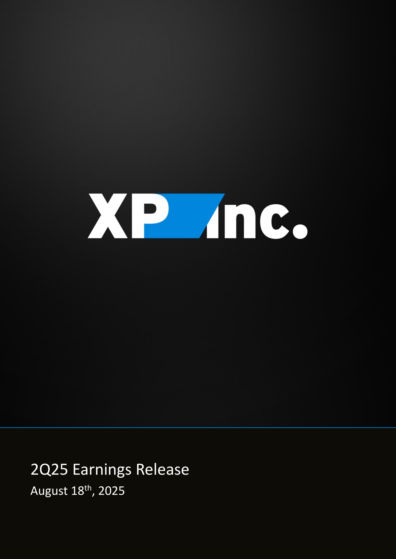 XP's Q2 2025 Press Release