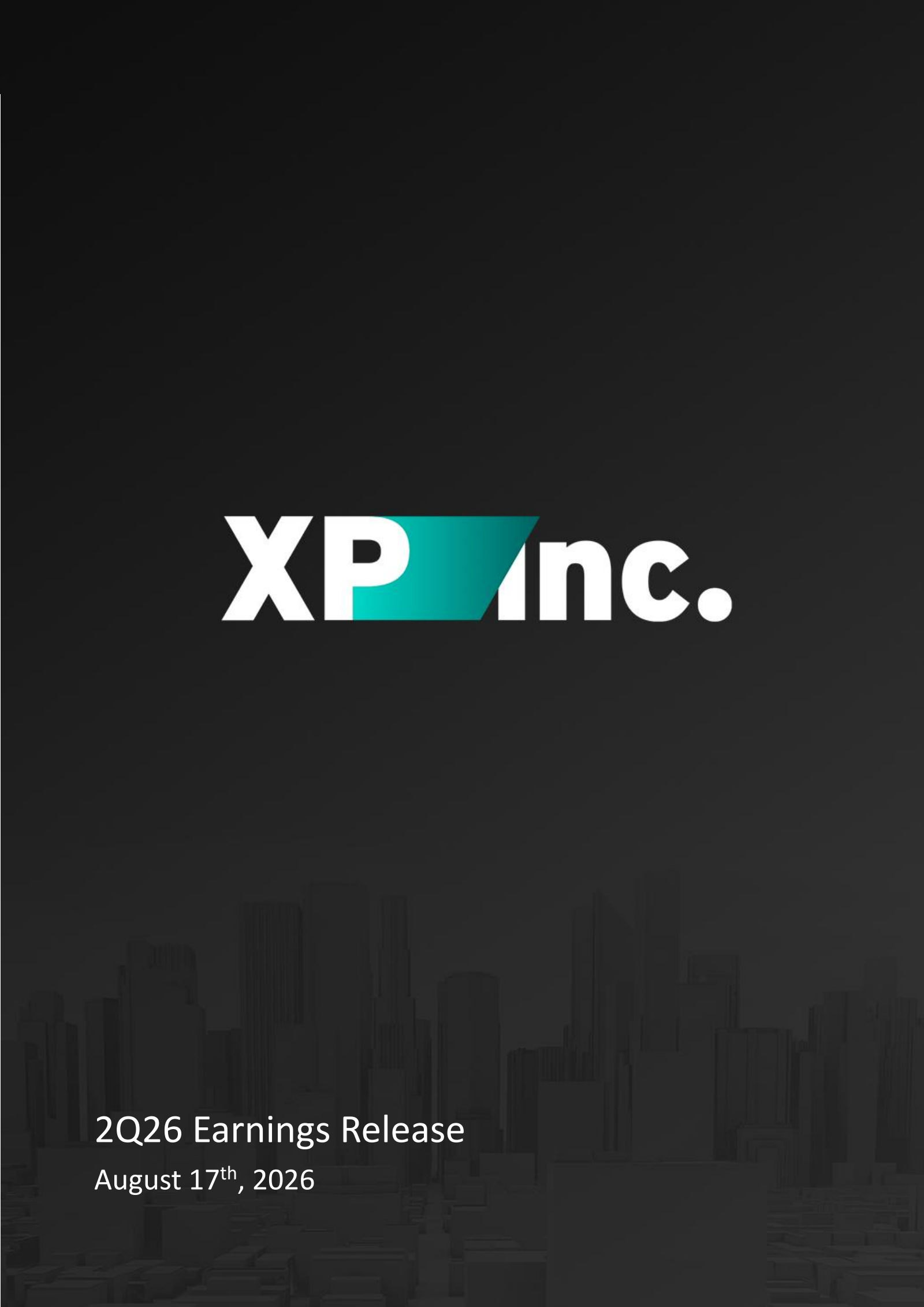 XP's Q2 2026 Press Release