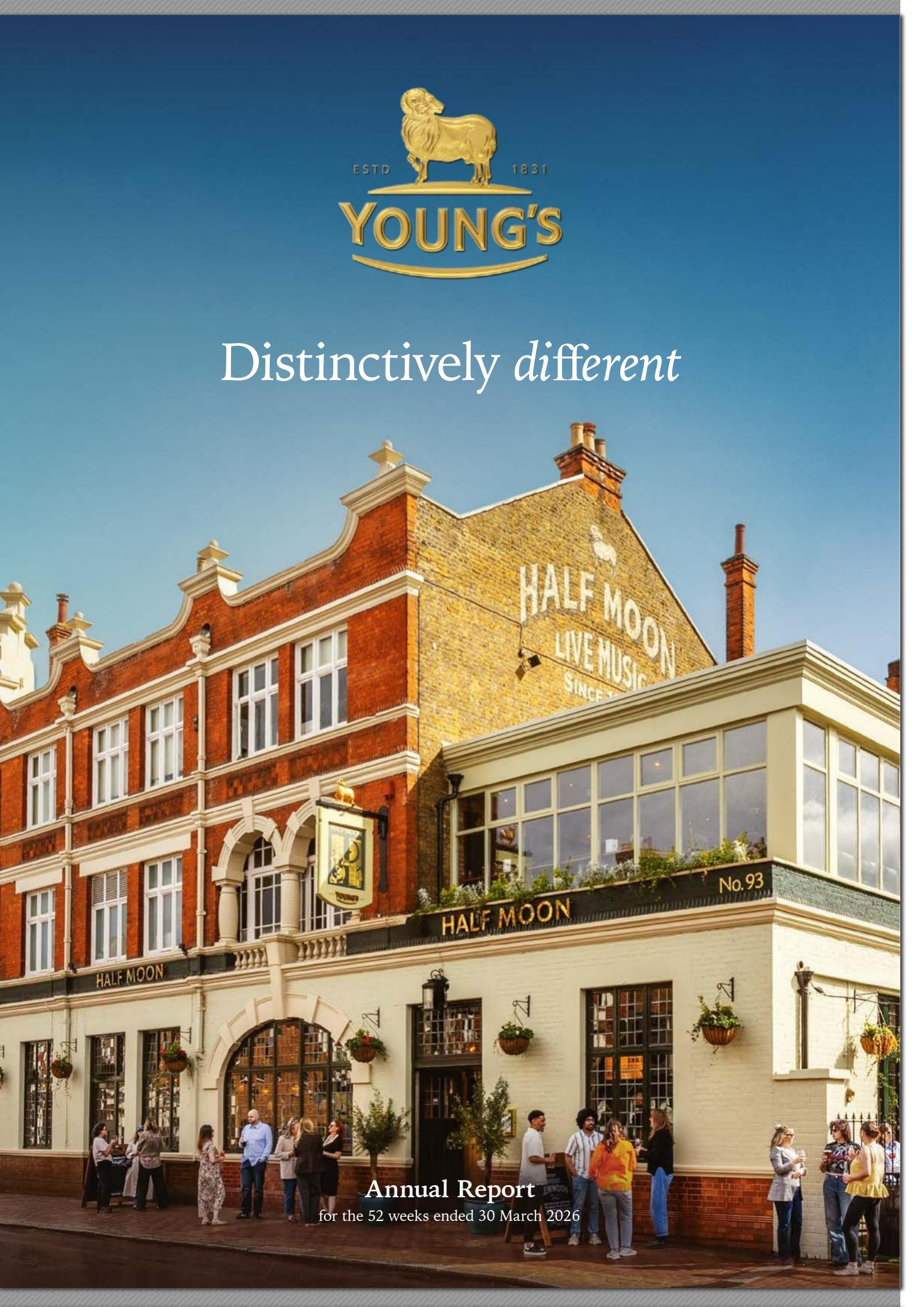 Young & Co.'s Brewery, P.L.C.'s H2 2026 Annual report