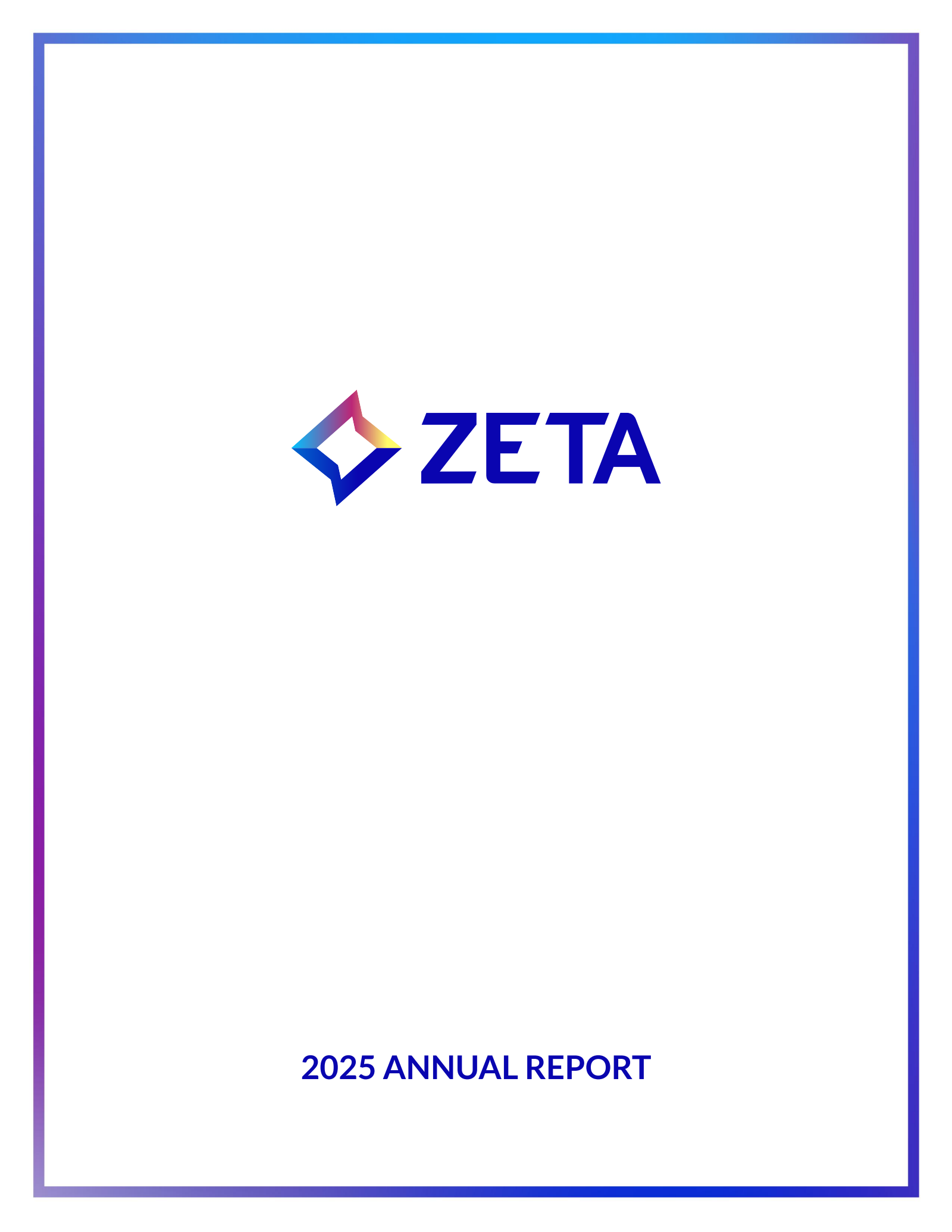 Zeta Global's Q4 2025 Annual report